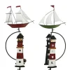 Windspiel Garten SCHIFF Höhe 142 cm