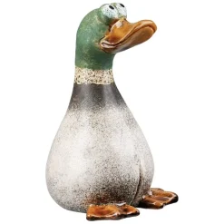Zaunhocker Keramik Ente RICHY H 18 cm