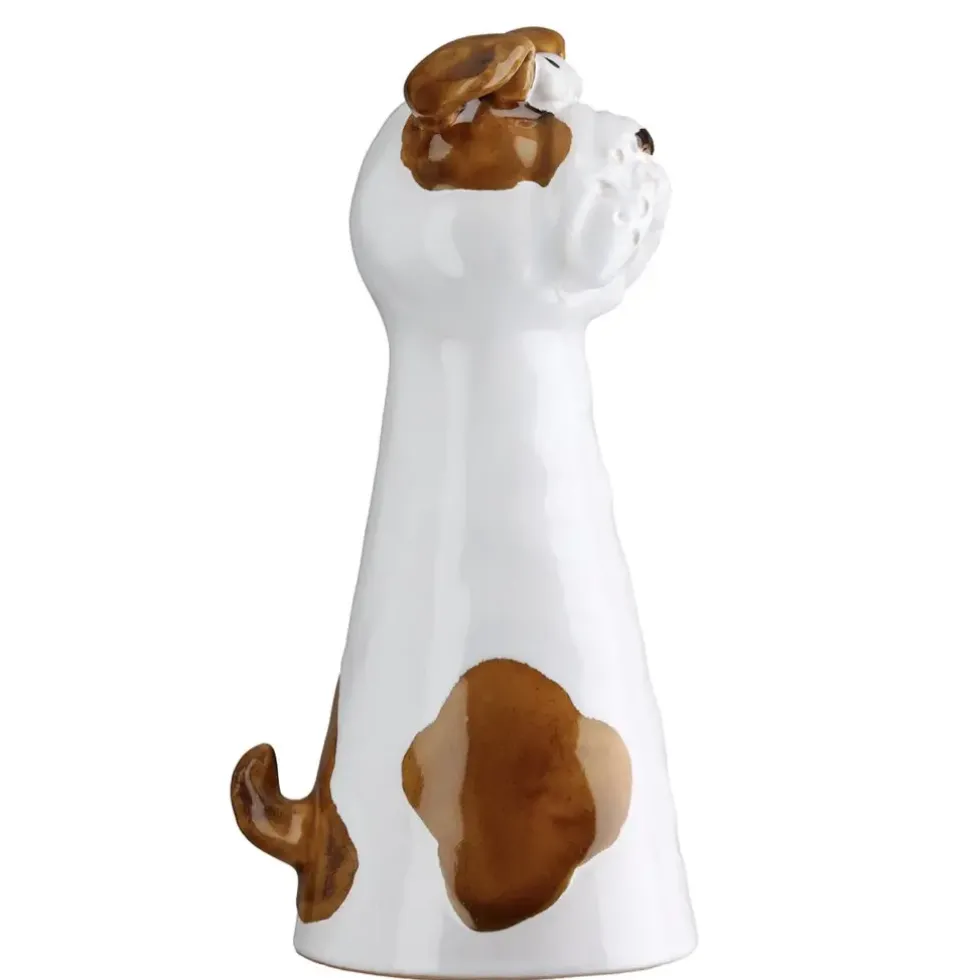 Zaunhocker Keramik Hund HARPER Höhe 17 cm