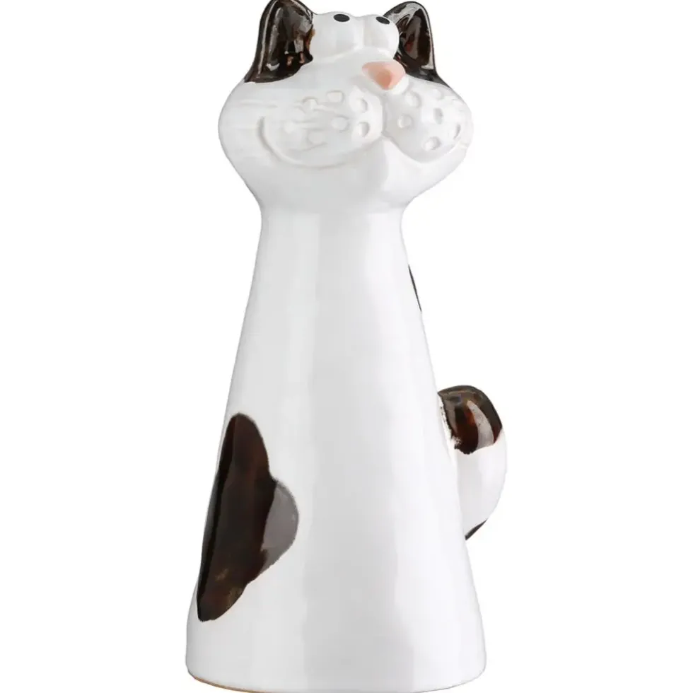 Zaunhocker Keramik Katze KIARA Höhe 17 cm