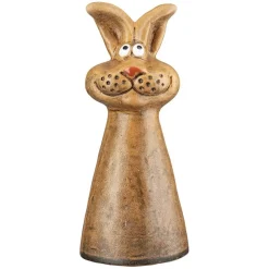 Zaunhocker Keramik Pfostenhocker Hase HOPPEL H 19 cm